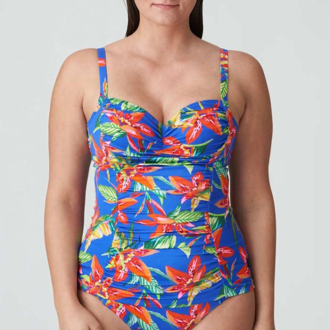 TANKINI FULL CUP 4011170TNF LATAKIA TROPICAL RAINFOREST PRIMA DONNA SWIM 